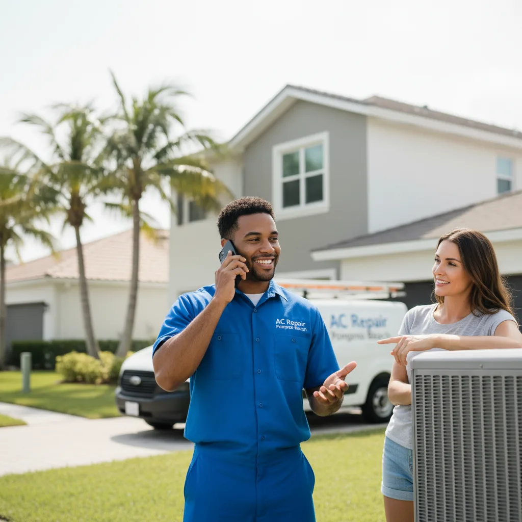 AC Repair Pompano Beach customer support in Dwight
